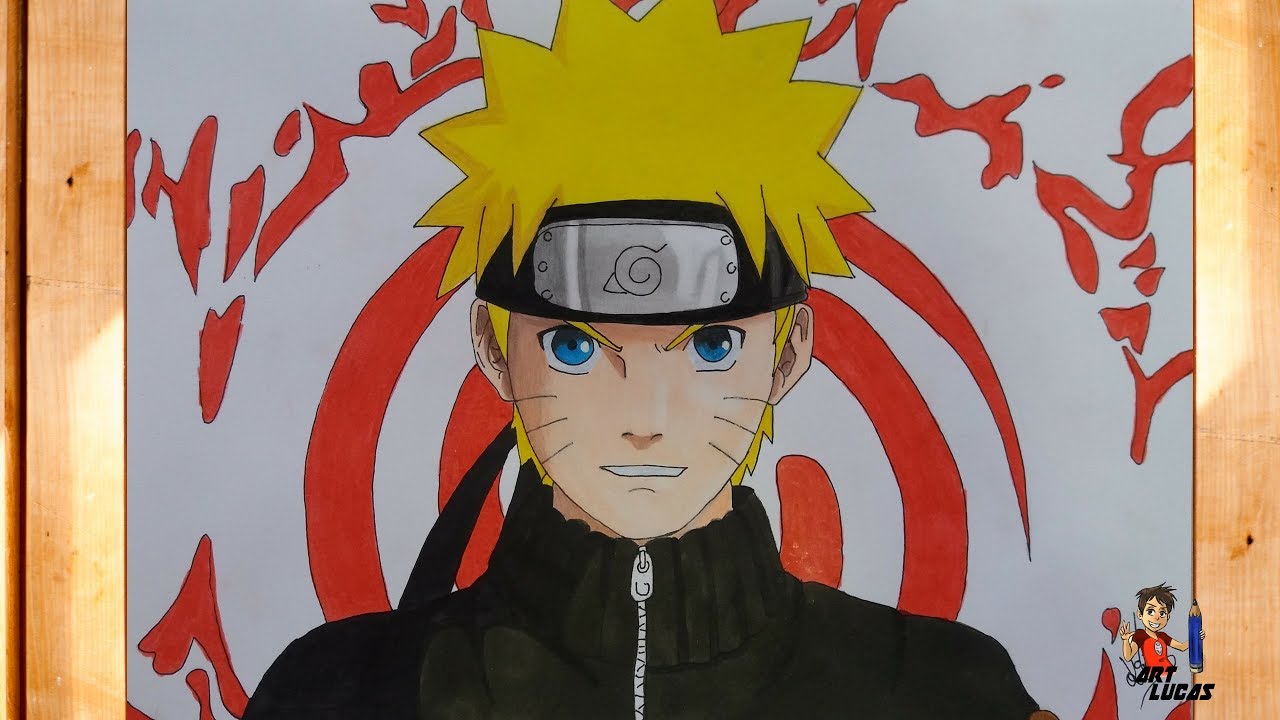 Speed Drawing Naruto Uzumaki [OBRA DE ARTE]  😍 Pensa num desenho phoda!  😏 Quantos compartilhamentos esta obra de arte merece? 😱 Speed Drawing  Naruto Uzumaki ➡ Se você gosta deste tipo