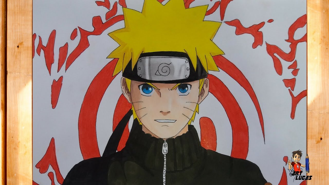 Como Desenhar NARUTO Uzumaki Passo a Passo Speed Art