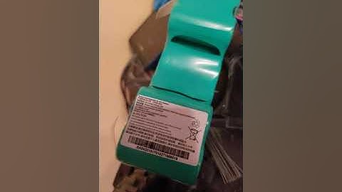 Ecovacs Deebot DM88 Robot Vacuum Battery removal