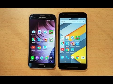 Vídeo: Diferença Entre O Nexus 5X E O Galaxy S6 Edge