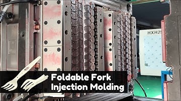 How to make foldable fork and spoon? - Plastic injection molding