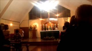 Video thumbnail of "PADRE NUESTRO EN LATIN ... PATER NOSTER"