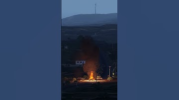 Battle Tank Convoy Shot Destroyed By Iranian Army Missiles on Border #shorts #arma3