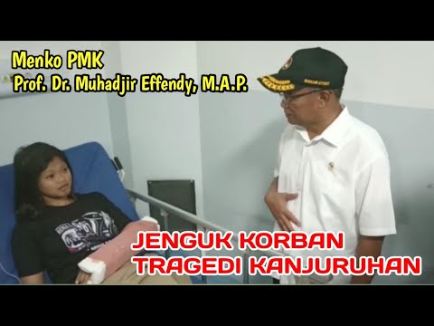 Jenguk Korban "Tragedi Kanjuruhan"