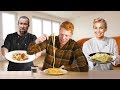 Män med självförtroende VS proffs – vem gör godast carbonara?