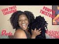 PROTECTIVE STYLE TAKENDOWN || FROM YARN TWIST TO INSTANT TWISTOUT