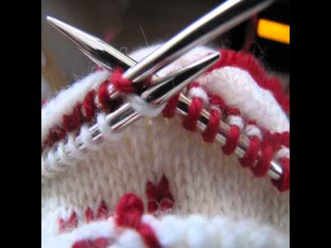 Free Christmas Stocking Knitting Patterns Youtube