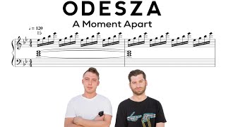 Video thumbnail of "Odesza - A Moment Apart (Piano Cover & Sheet Music)"