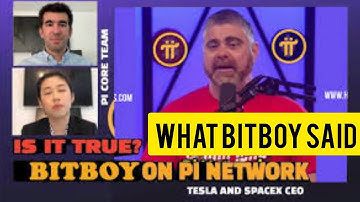 Shocking News Pi Network News: Bitboy Revealed Big Secret on Pi Network Founder Also Predicts Mainet