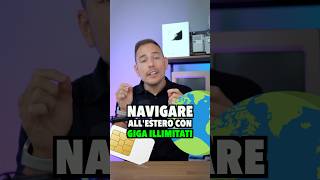 INTERNET ILLIMITATO all’estero 🌎 #eSIM #Internet #giga