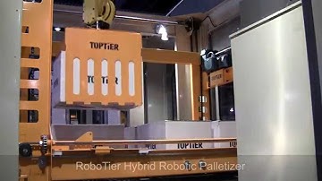 Robotier Hybrid Palletizing Systems from TopTier Palletizers