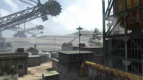 CoD: Black Ops - Cross Map Tomahawk on Radiation SnD