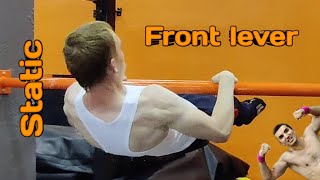 Calisthenics - Front lever motivation