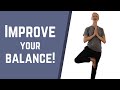 Try this tip to improve balance in yoga poses: Understanding yoga anatomy
