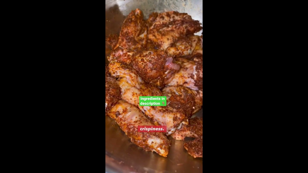 The Easiest Oven Baked Wings