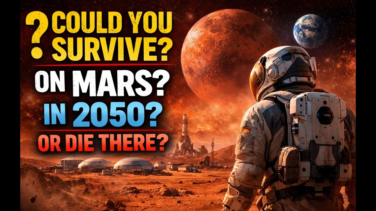 🚀 Mars Colony 2050: Humanity’s Next Giant Leap