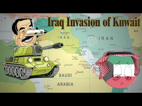 Iraq Invasion To Kuwait 1990 | Gulf War Episode 1