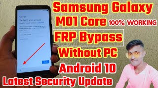 Samsung Galaxy M01 Core FRP Bypass | M013F Google Account Bypass | M01 Core FRP Unlock Latest Update