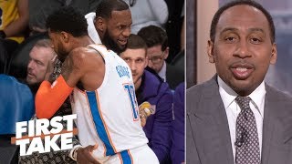 Lakers with Paul George would been 'destined' for conference finals - Stephen A. | First Take