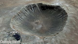 The Ancient Impact Crater in Arizona; Meteor Crater