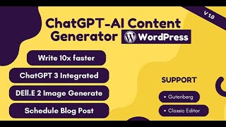 ChatGPT-AI Content Generator WordPress