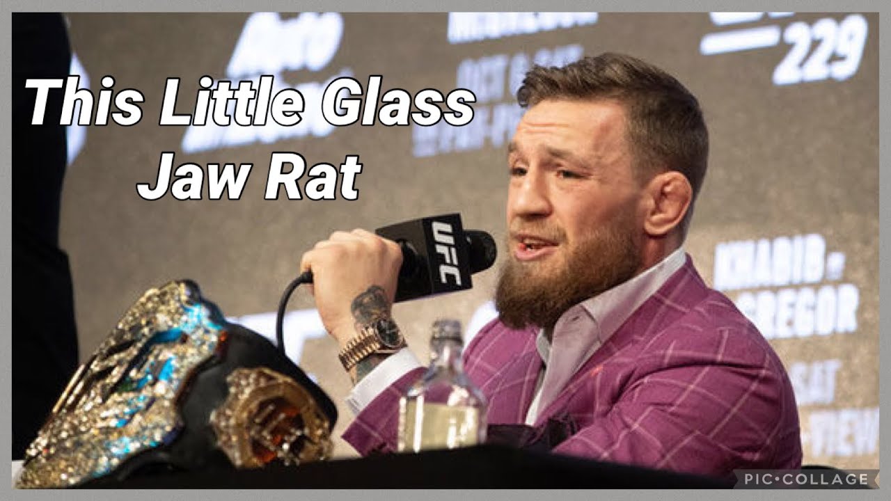This little Glass Jaw Rat [McGregor] YouTube