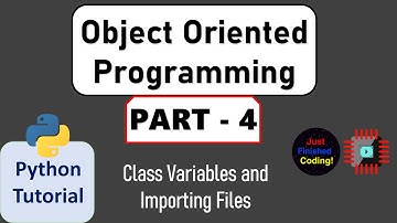 Object Oriented Programming! - Part 4 | Classes and Objects (OOP) | Python Tutorial