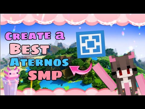 How To Make Best Aternos Smp Java+Pe || best aternos smp kese bnaye ...