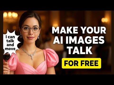 HOW TO MAKE YOUR AI IMAGES TALK FOR FREE (EASY METHOD) Better Than Google Veo 3 & Elevenlabs