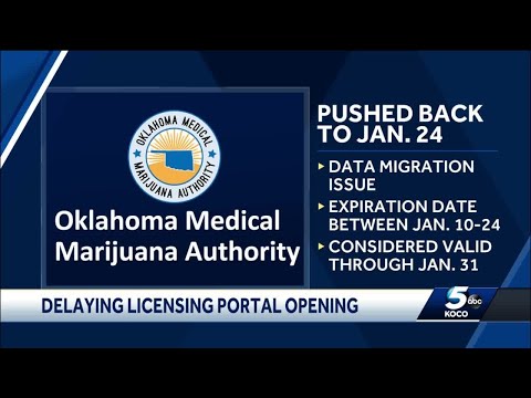 Oklahoma Medical Marijuana Authority delays licensing portal launch