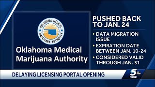 Oklahoma Medical Marijuana Authority delays licensing portal launch