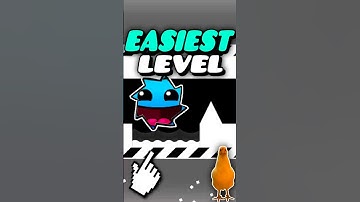 The EASIEST Level in Geometry Dash! #shorts #geometrydash #gd #games