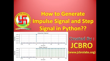 How to Generate Basic Signals (Step & Impulse) in Python??