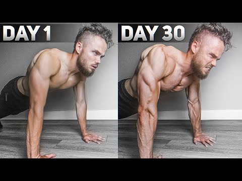100 Push Ups a Day Challenge (RESULTS in 30 Days)