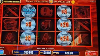 PART 1 of 4 MORE BULLRUSH 💪 MORE COLOUR @Sydneyslotsking #casinousa #slotmachine #pokies #jackpot