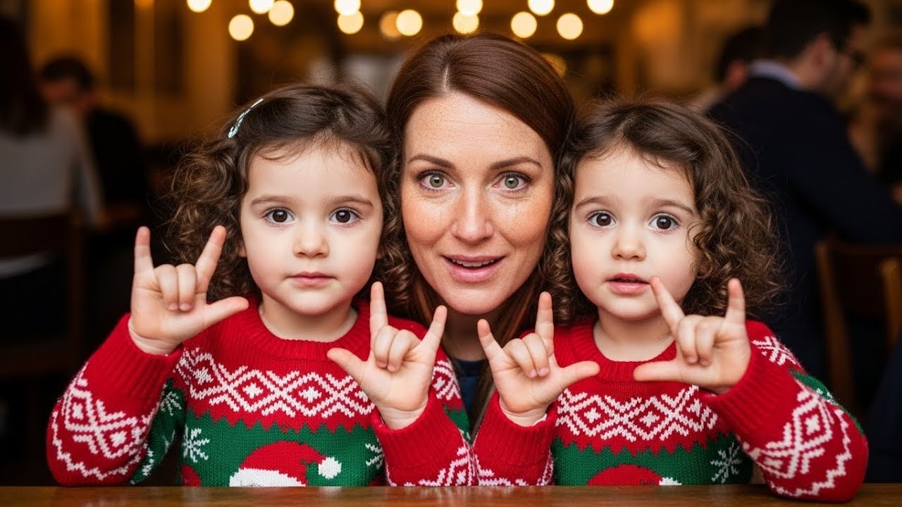 Gluha žena odbijena na božićnom spoju—dok blizankinje prišle i pitale: 