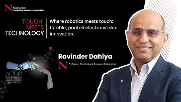 Professor Ravinder Dahiya’s Printed Electronics and Electronic Skin Innovation