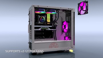 XPG INVADER Mid  Tower PC Chassis