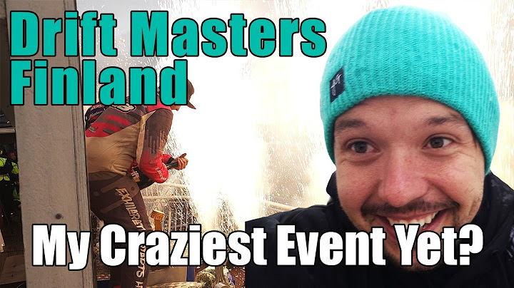 Everything You Don’t Get to See at Drift Masters Finland
