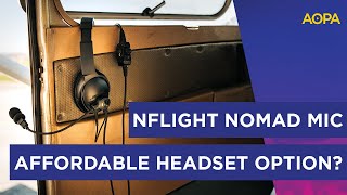 Open up your headset choices with the NFlight Nomad Mic