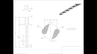 MODELLING DRILL BIT IN SOLIDWORKS