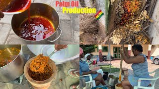 How To Make The Authentic Ghana Zomi Palm Oil At Home, Life In Ghana 🇬🇭 #ghana #sweetadjeley