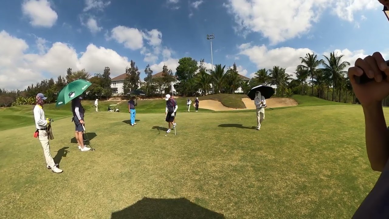 Anh em ITP xử lý trên green tại sân golf Sealink Phan Thiết P.2