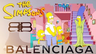 The Simpsons Balenciaga Make It To The Simpsons