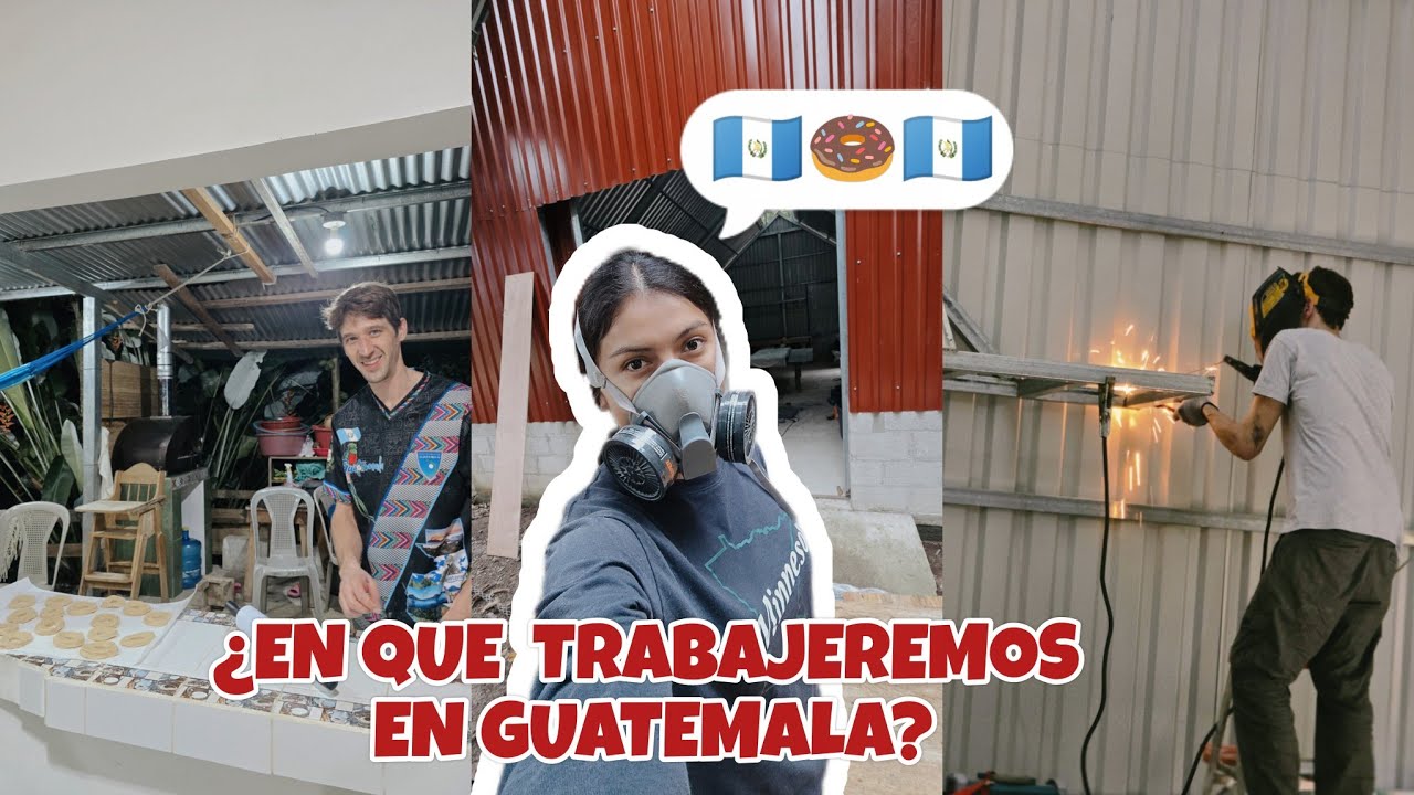 INICIAMOS PROYECTOS EN GUATEMALA 🇬🇹🍩😱| No tenenos internet🥹