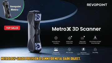 Revopoint MetroX 3D Scanner Review | Revopoint MetroX 3D Laser Scanner | First Scan & Comparison