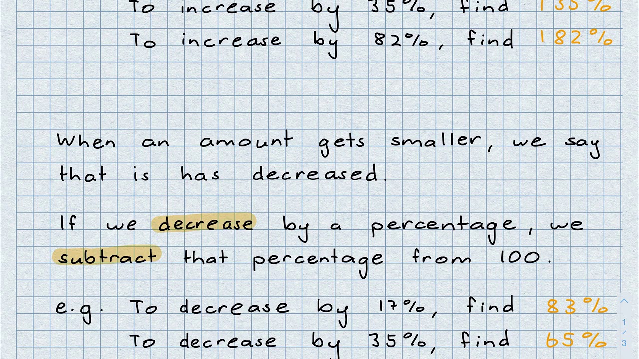 use decrease and increase indent - youtube Images High... Increase and Decrease - YouTube