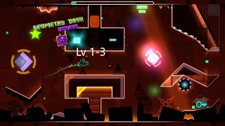 Geometry Dash Timeline All Levels!! (1-3) By MDK