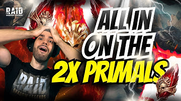 🤯 INSANE LUCK ON THE 2x PRIMALS! (BUT NOT FOR ME...) 😭
