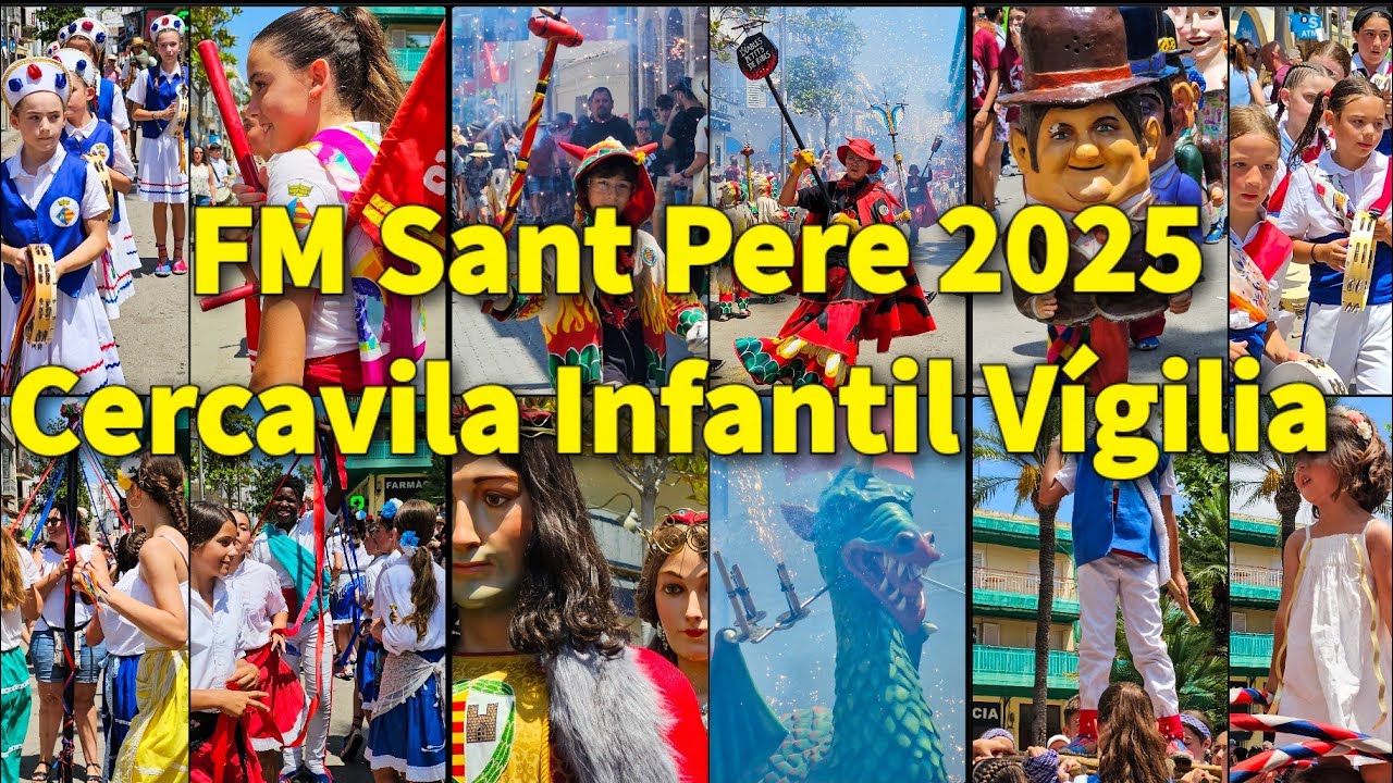 FM Sant Pere 2025, Cercavila Infantil Vígilia